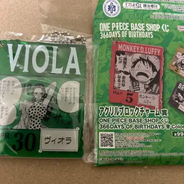 원피스 베이스샵 제일복권 비올라 아크릴 블록 참