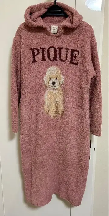 젤라또피케 토이 푸들 자카드 원피스 핑크 룸웨어