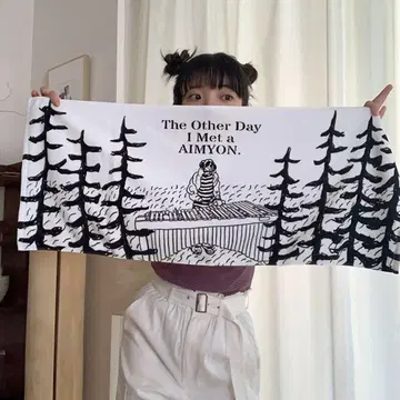 [ 미사용 새상품 ] 아이묭 모킹 재팬 페스티벌 타월 로킹 재팬