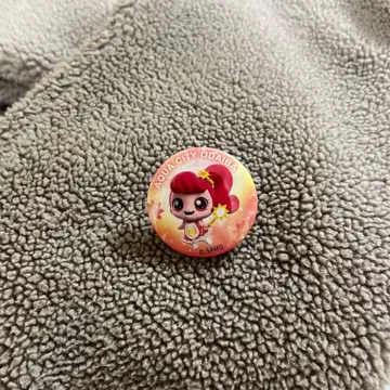 캐치! 티니핑 유리(네네)핑 아쿠아 시티 콜라보 캔뱃지