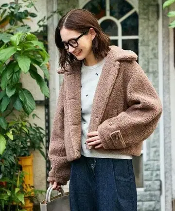 FREAK'S STORE 보아 숏 자켓