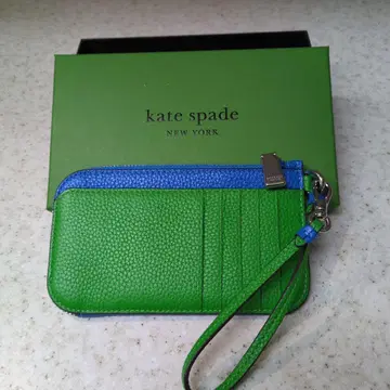 [ 새상품급 ] kate spade 아바 카라 블록 코인 카드
