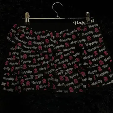 y2k 헤이세이 갸루 페어리 그런지 스컬 미니 스커트 큐롯