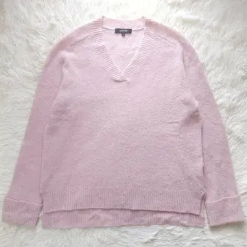 [ UNTITLED ] 언타이틀 니트 알파카 혼방 오버 사이즈