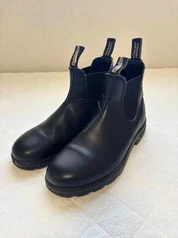 Blundstone 블랙 사이드 고어 부츠 size 26.5 우천 겸용