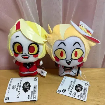 해즈빈 호텔에 오신 것을 환영합니다 봉제 인형 루시퍼 찰리 2종 세트