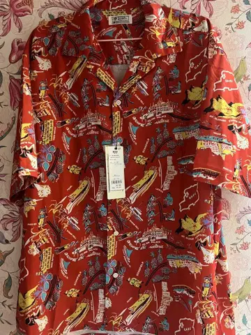 새상품 AVANTI 아반떼 알로하 셔츠 플랜테이션 파라다이스 WEGO