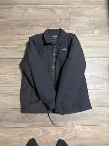 patagonia 블랙 나일론 자켓
