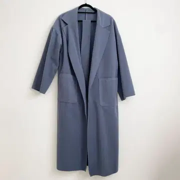 코트 롱 코트 파랑 블루 Re:edit M