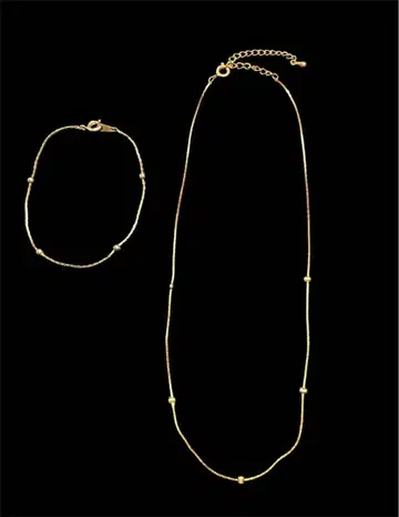 목걸이 & 팔찌 세트