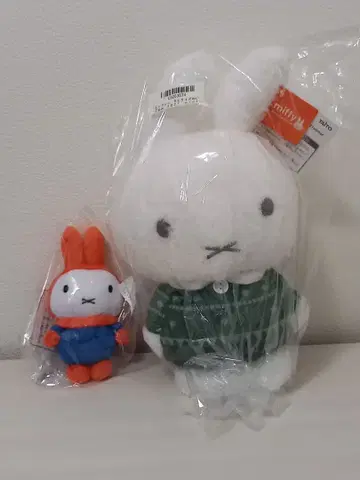 미피 봉제 인형 세트 대소