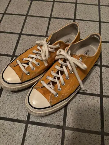 컨버스 CT70 척테일러 썬플라워 스니커즈 옐로우 컬러 로우컷