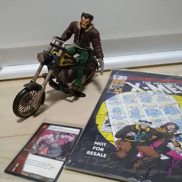 울버린 바이크 피규어 마블