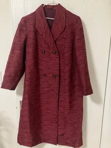 빈티지 롱 코트