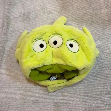 리틀 그린맨 팬키 캡 라임 그린 새상품급