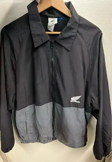 레어 GU x HONDA 콜라보 나일론 자켓 블루종 M 사이즈 블랙