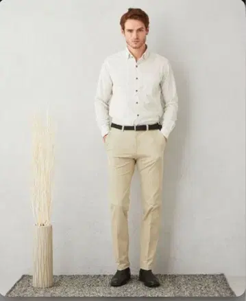 JOSEPH ABBOUD 페이즐리 무늬 코듀로이 셔츠