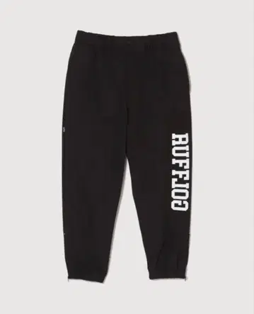 RUFFLOG 이지 롱 팬츠 블랙