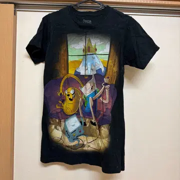 Adventure Time 핀과 제이크 티셔츠 xs