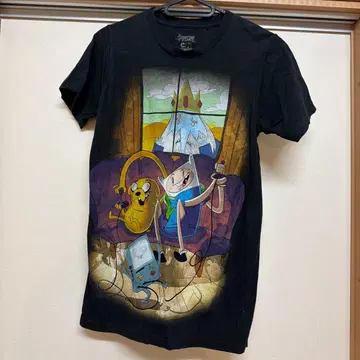 Adventure Time 핀과 제이크 티셔츠 xs