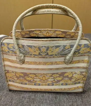 니시진 비단 일본 의류용 리큐 백 [순수 실크]