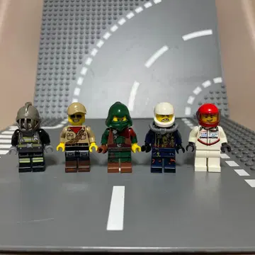 레고 미니 피규어 5체 세트