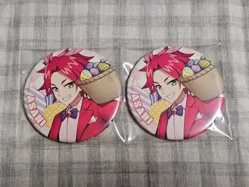 프리파라 아사히 캔뱃지 2개 세트