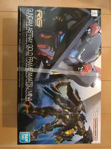 RG 건담 아스트레이 골드 프레임 천 미나 미개봉품