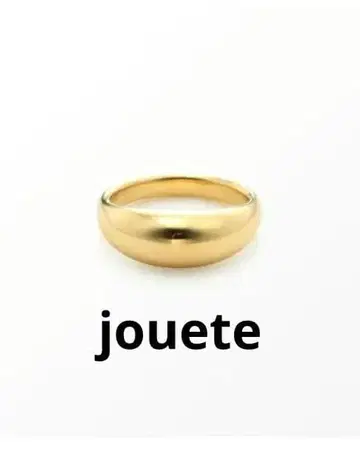 jouete 쥬에테 젠더리스 반지 골드 반지