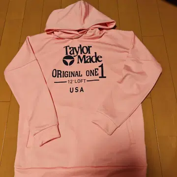 TaylorMade 오리지널 원 후드티 M 사이즈 핑크