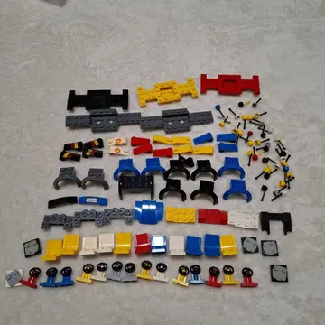 레고 자동차 부품 세트