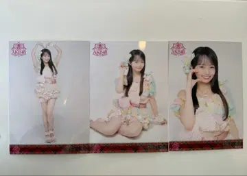AKB48 하나다 아이 멤버 리퀘스트 동경의 의상 브로마이드 3종 컴프