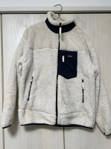 Dickies 보아 자켓 아이보리