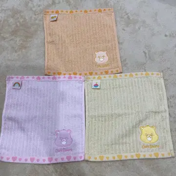 케어베어 타월 세트 3개