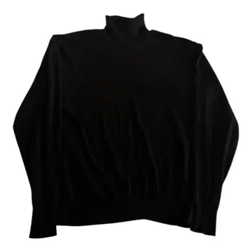 최고급 에트로 캐시미어 터틀넥 니트 블랙 이탈리아제