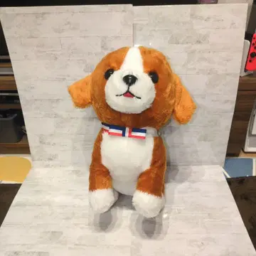 콩시바 리본 포함 빅 도그 봉제 인형 약 45cm