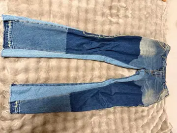 mnml 패치워크 데님