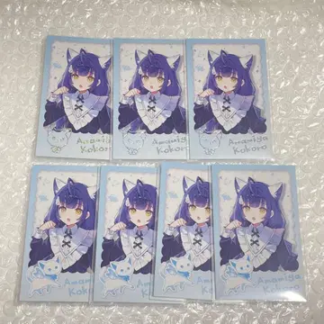 니지산지 완냥 days vol.2 폴라로이드풍 카드 아마미야 코코로