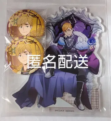 하이큐!! 미야 아츠무 하이 아크릴 스탠드와 금박 캔뱃지