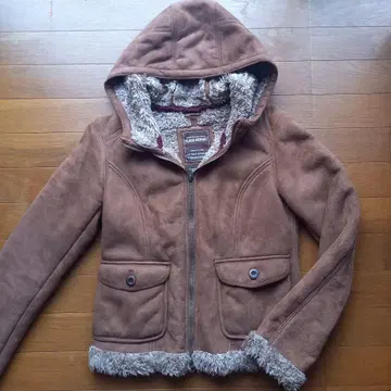 FLASH REPORT 무스탕 코트 L 사이즈