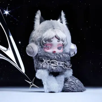 SKULLPANDA x XG 봉제 인형 펜던트