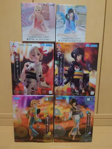 리코리스 리코일 니시키기 치사토 이노우에 타키나 유카타 피규어