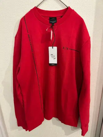 아르마니 익스체인지 맨투맨 빨간색