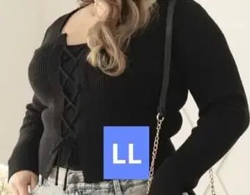 시마무라 람 스핀들 니트 풀오버 블랙