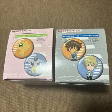 디지몬 어드벤처 tri. 트레이딩 캔뱃지 vol.1.2