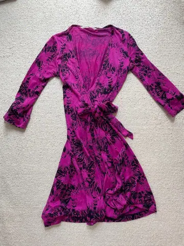 DIANE von FURSTENBERG 랩 스타일 원피스