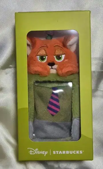 스타벅스 디즈니 카드 홀더 주토피아 닉 여우