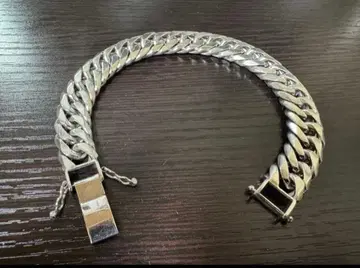 키헤이 팔찌 SV925 6면 더블 21cm