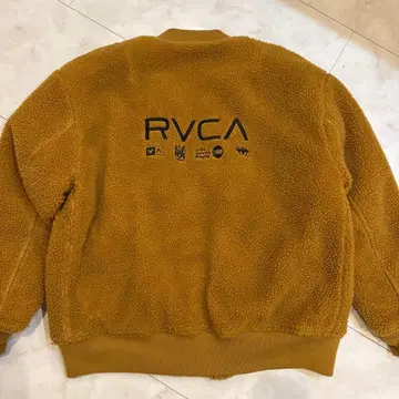 [ 새상품급 ] RVCA 리버서블 보아 아우터 L 리버서블