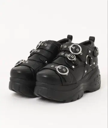 YOSUKE 통굽 벨트 하드 스니커즈